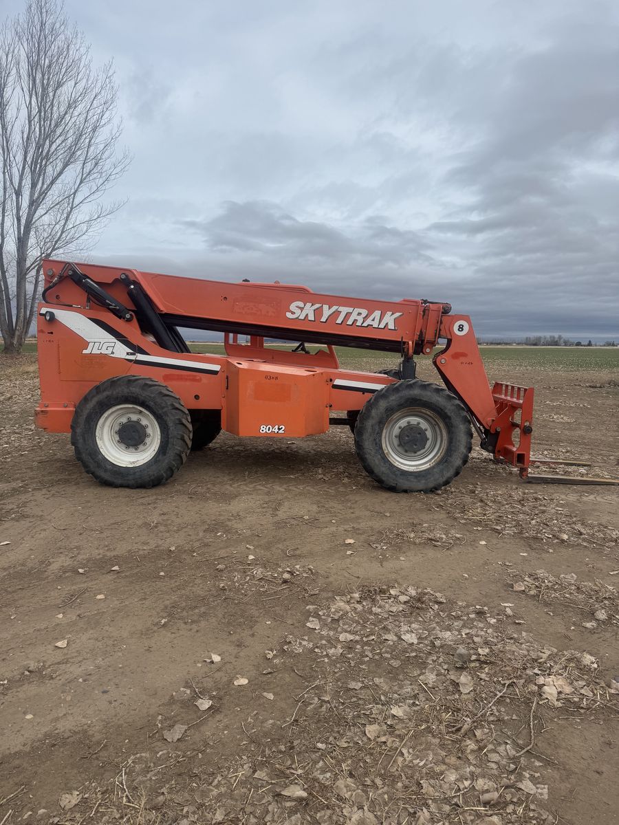 2006 skytrak 8042 telehandler fork lift