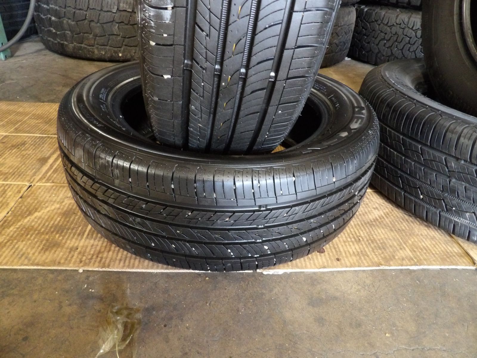 205/55R16 NEXEN N5000 PLUS PAIR OF TWO USED TIRES