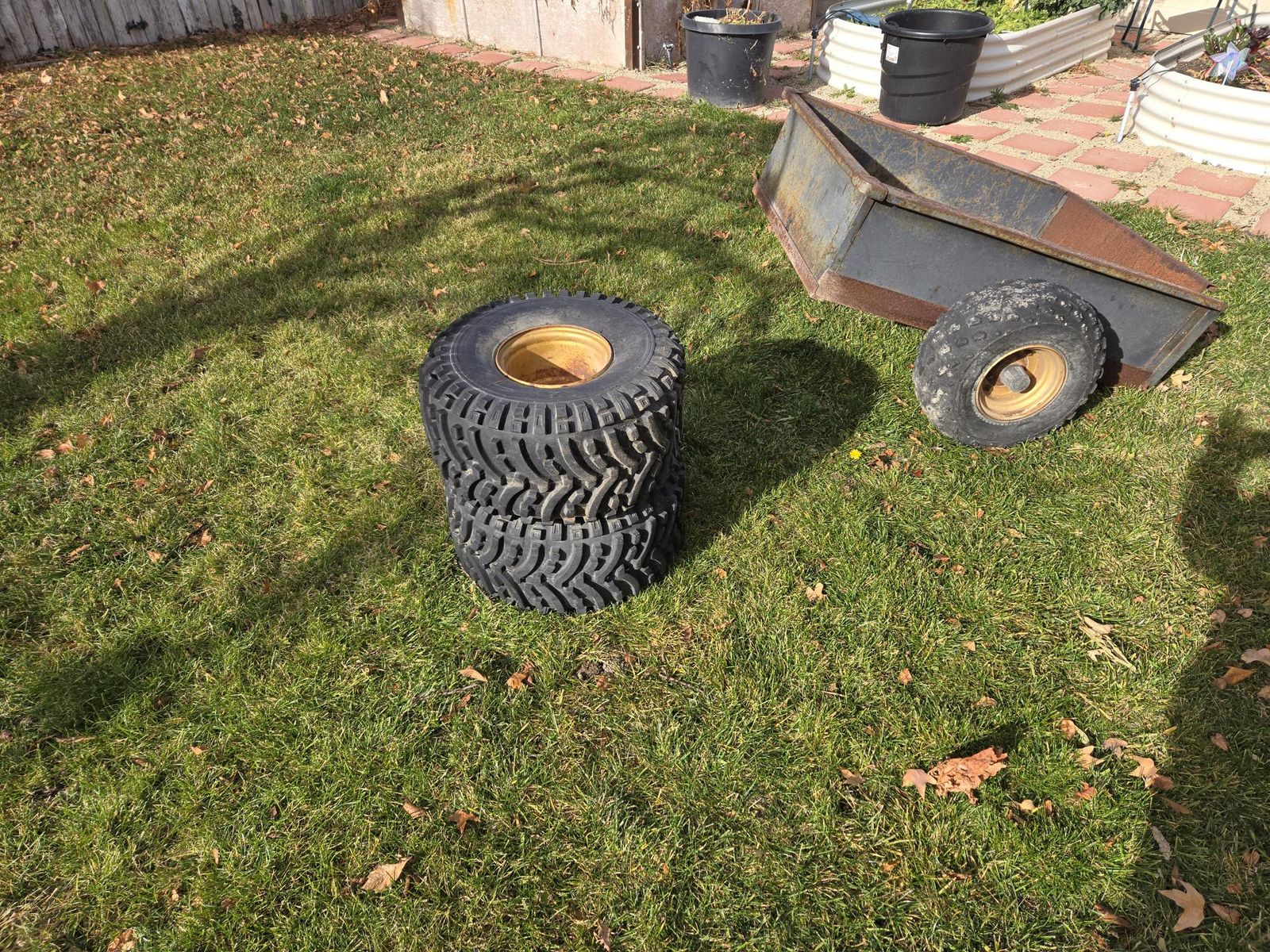 ATV tires and wheels