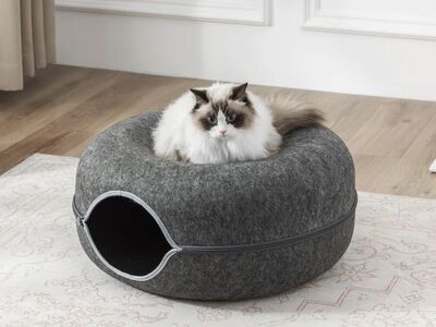 New! Cat Tunnel Bed for Cat