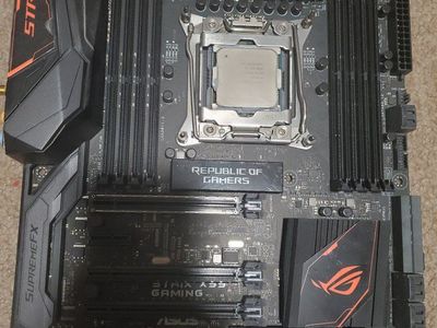 ASUS ROG Strix X99 Gaming Motherboard with Intel Core i7-6800K and Samsung 950 PRO M.2 SSD 150 obo