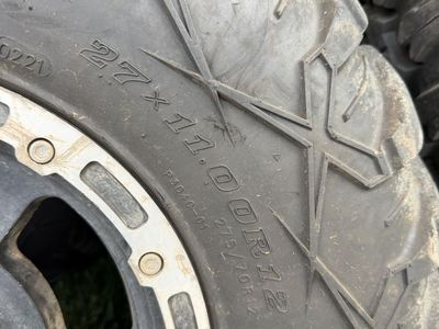 2 sets of Mounted ATV/RZR Tires
