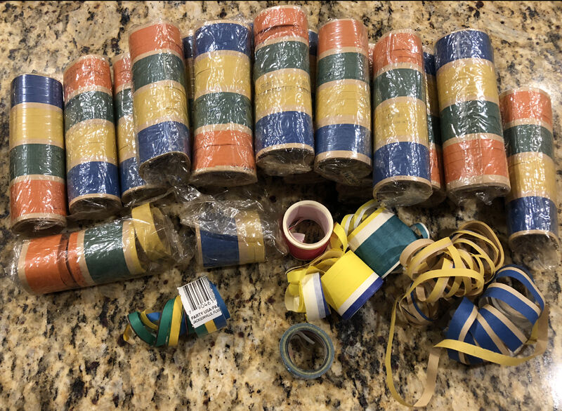 Vintage Beistle New Year's Eve Streamers