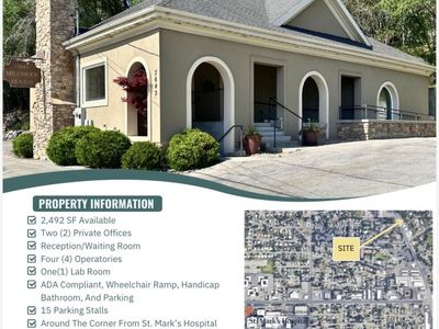 REDUCED!! STAND ALONE MEDICAL/DENTAL OFFICE FOR LEASE