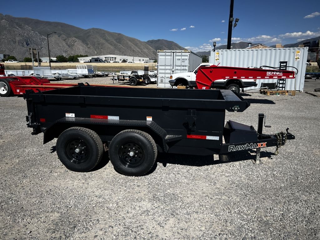 2026 RawMaxx 5x10 SDX 4 Channel Scissor Lift Dump"