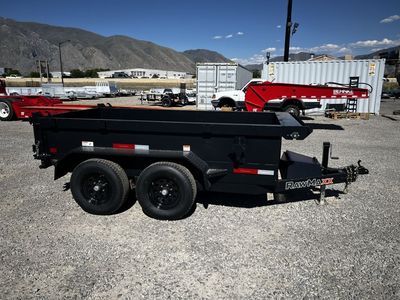 2026 RawMaxx 5x10 SDX 4 Channel Scissor Lift Dump"