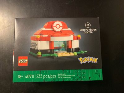 New - LEGO Mini Pokémon Center - 40911 / 233 Pieces