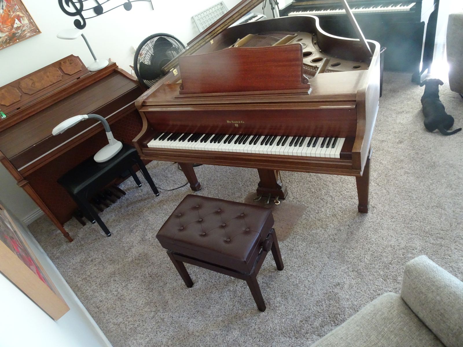 WM Knabe Mini-Grand Piano