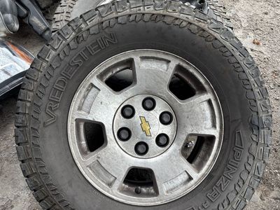 GM Chevy 6x139.7 wheels and tires set of 4
