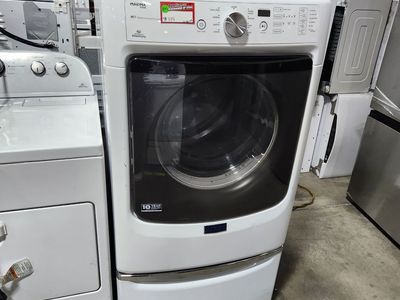 Maytag Maxima Steam Front Load Gas Dryer! W-Warranty