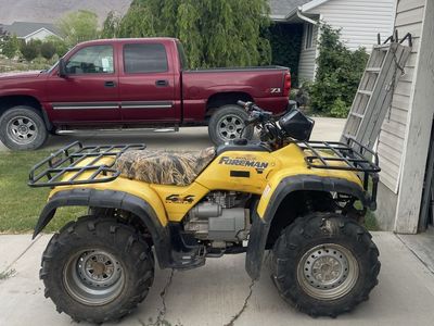 Honda Foreman 4x4 TRX 450ES Yellow ATV Four Wheeler