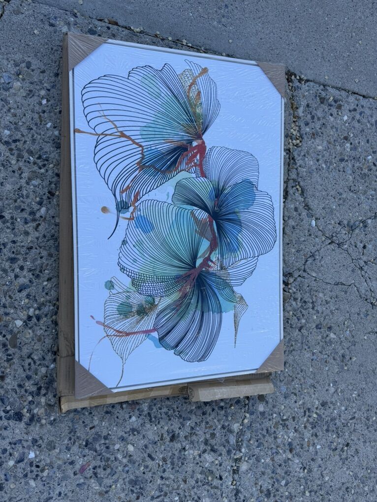 New Flower Abstract Art