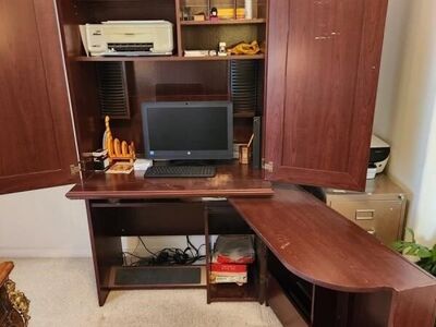 Home Office Desk/Armoire