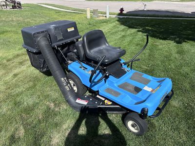 Dixon Zero Turn Riding Lawn Mower with Grass Bagger
