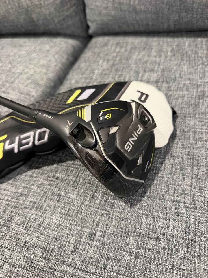 Ping G430 7 Wood 21* Alta CB Regular Flex W/Head Cover - Good