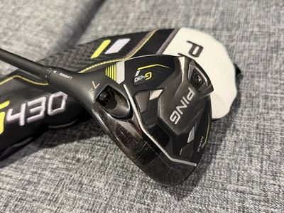Ping G430 7 Wood 21* Alta CB Regular Flex W/Head Cover - Good