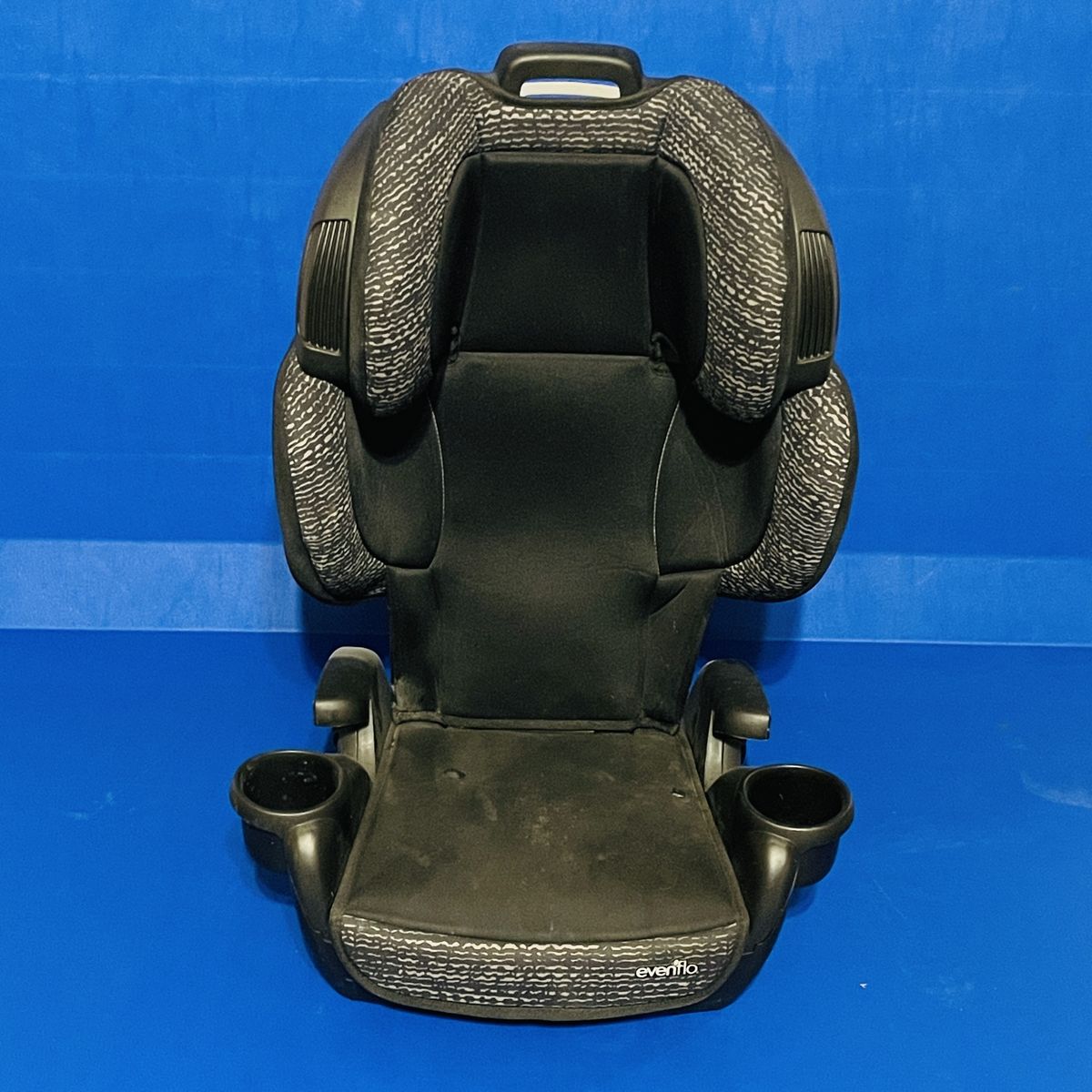 Evenflo Go Time Booster Car Seat 35012415 Black Grey