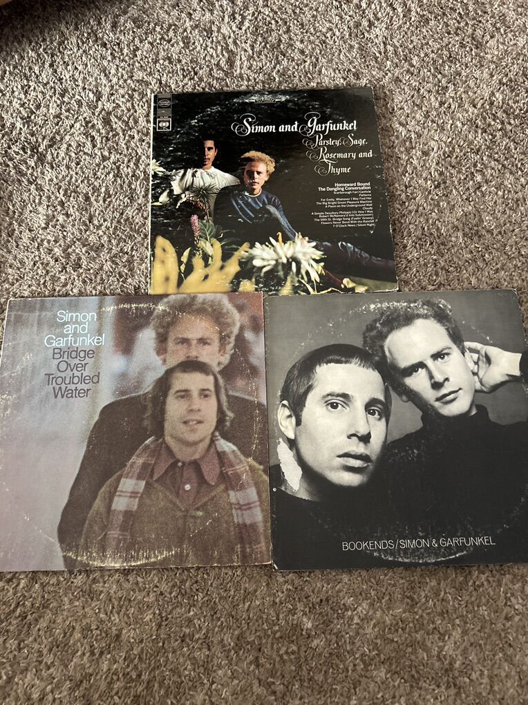 Simon & Garfunkel Three Albums