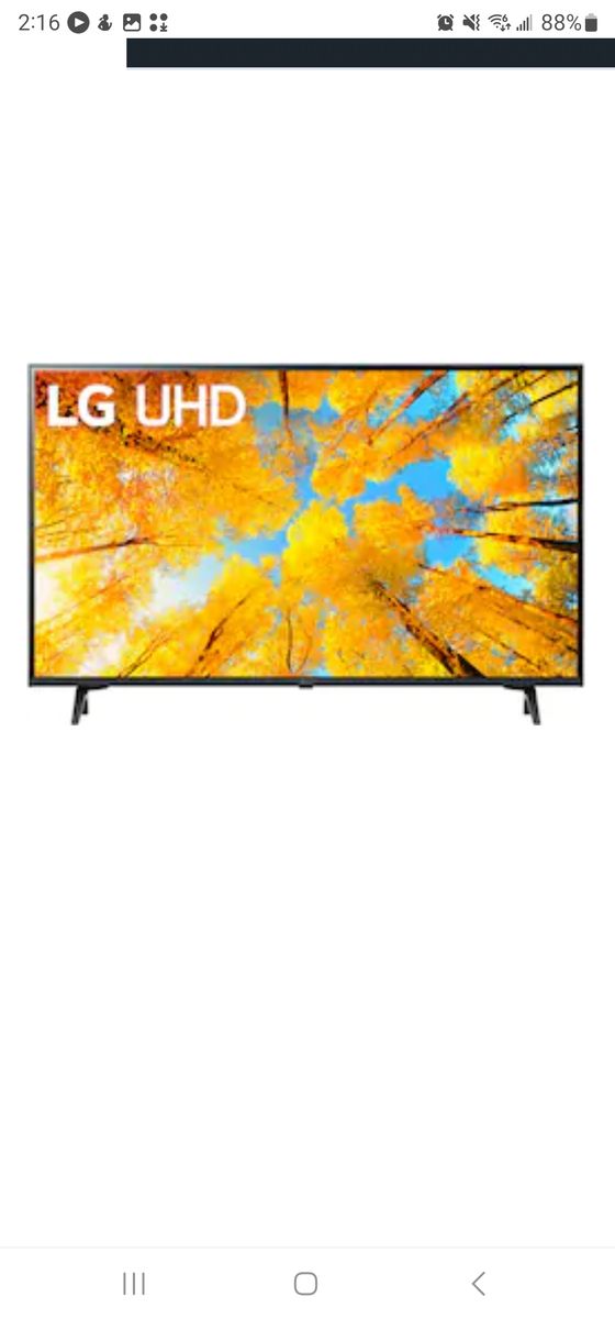 lG 43 inch Smart TV  Webos