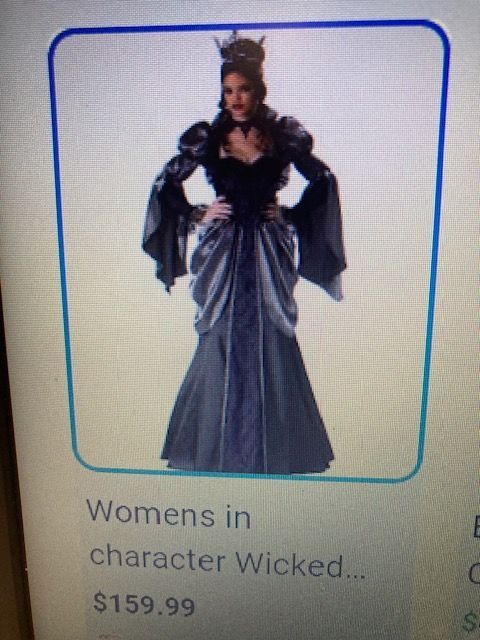 IN CHARACTER Costumes DARK QUEEN   $40