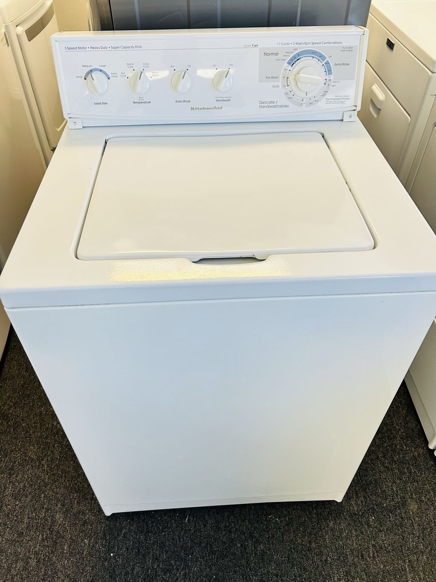 Super heavy duty kitchen aid washing machine