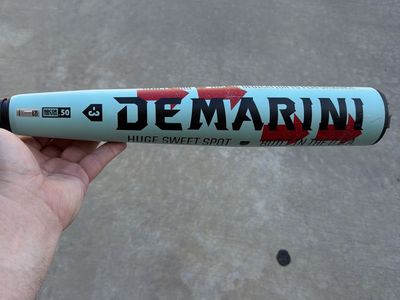 2025 DeMarini "The Goods" BBCOR -3 Baseball Bat 31"/28oz with Lizard Skin Grip