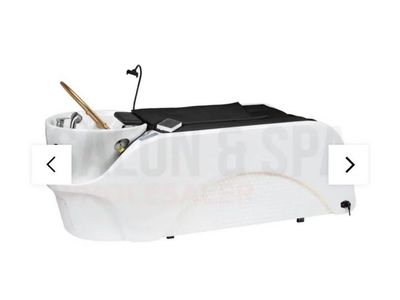 Luxurious All-in-One Salon Japanese Head Spa Shampoo Chair w/ Sink, Bed, & Massage