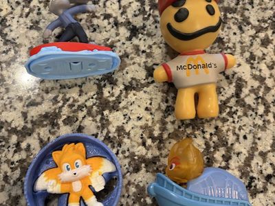 McDonald's Happy Meal Toys: Sonic the Hedgehog, Space Jam, Cactus Plant Flea Market