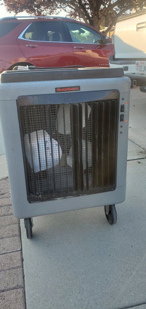 ShopCool Portable Evaporative Swamp Cooler on Wheels