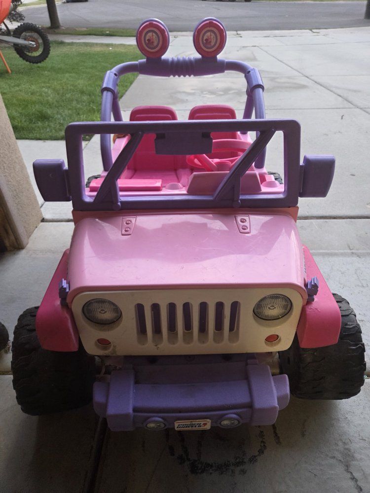 Power Wheels Disney Princess Jeep