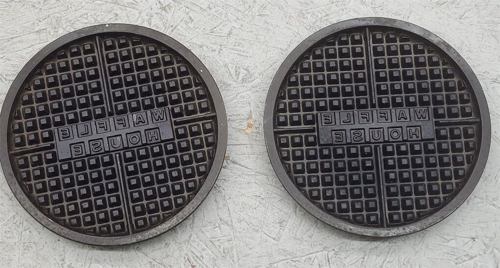 7pcs Waffle House Waffle Irons