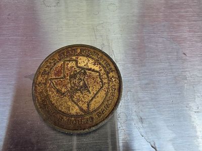Vintage 1974 Texas State Federation Square Dancers "Do Sa Do By The Alamo" Commemorative Coin