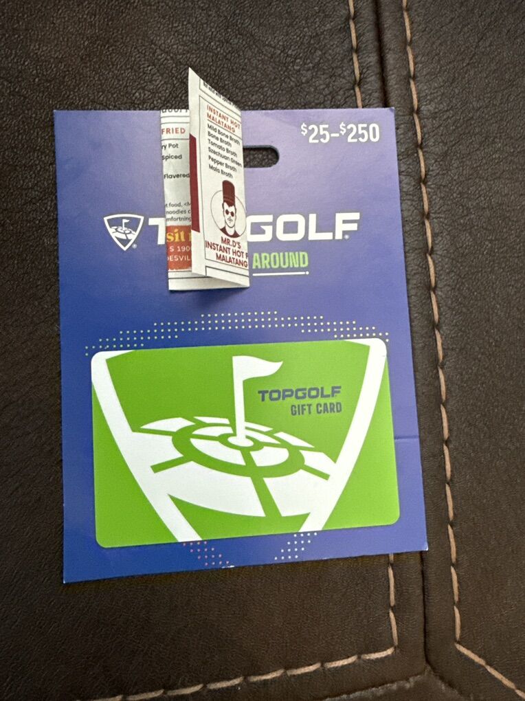 $100 TopGolf Giftcard