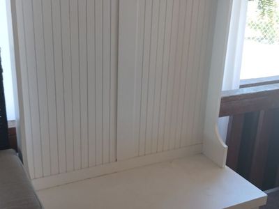 Entry way coat holder/bench