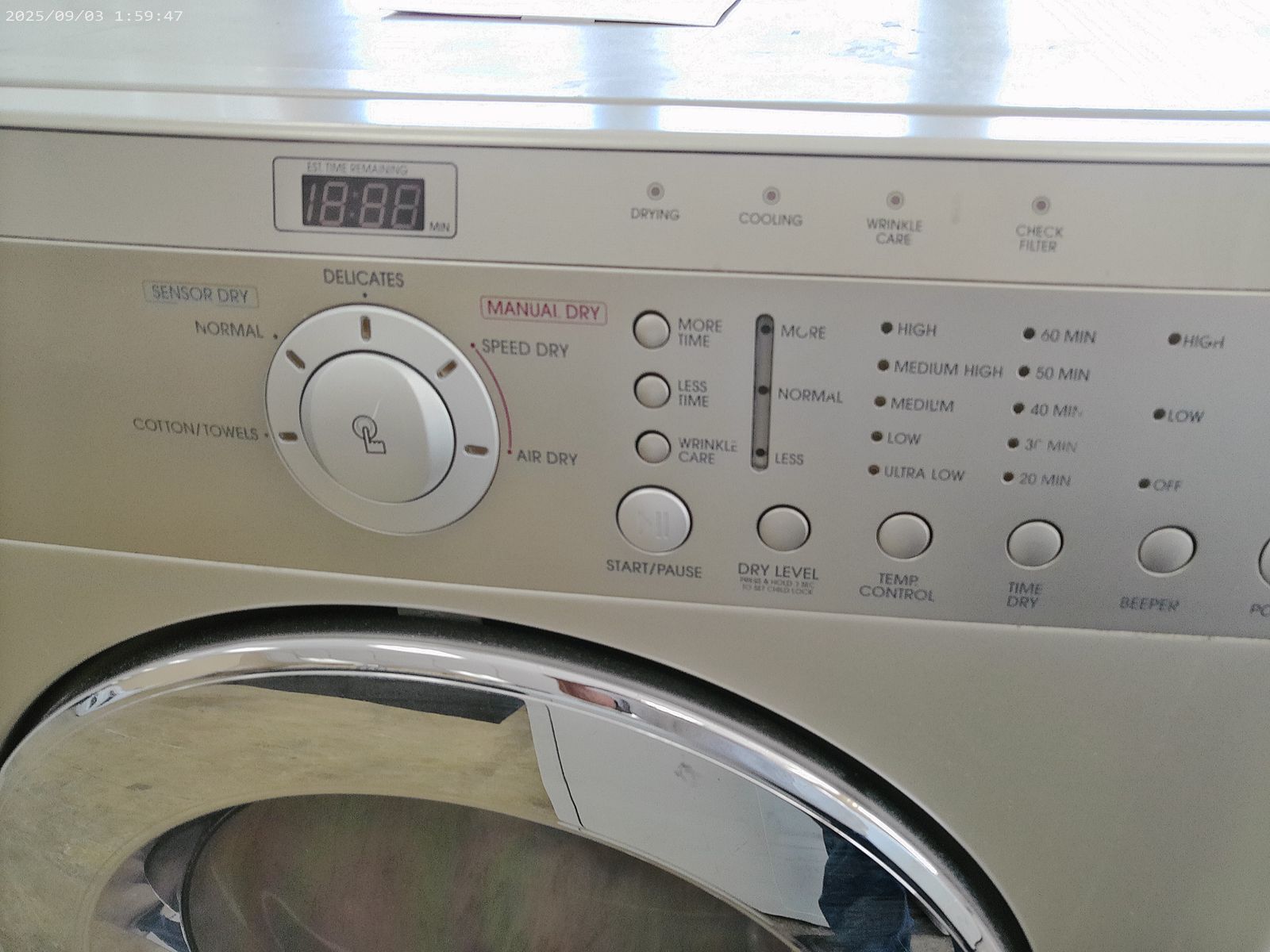 LG Stackable Electric Dryer~90 Day Guarantee