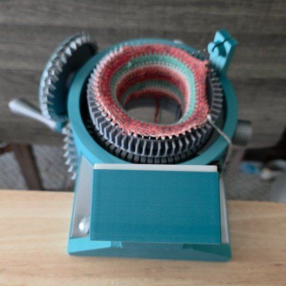 3 D Printed Circular Knitting Sock Machine