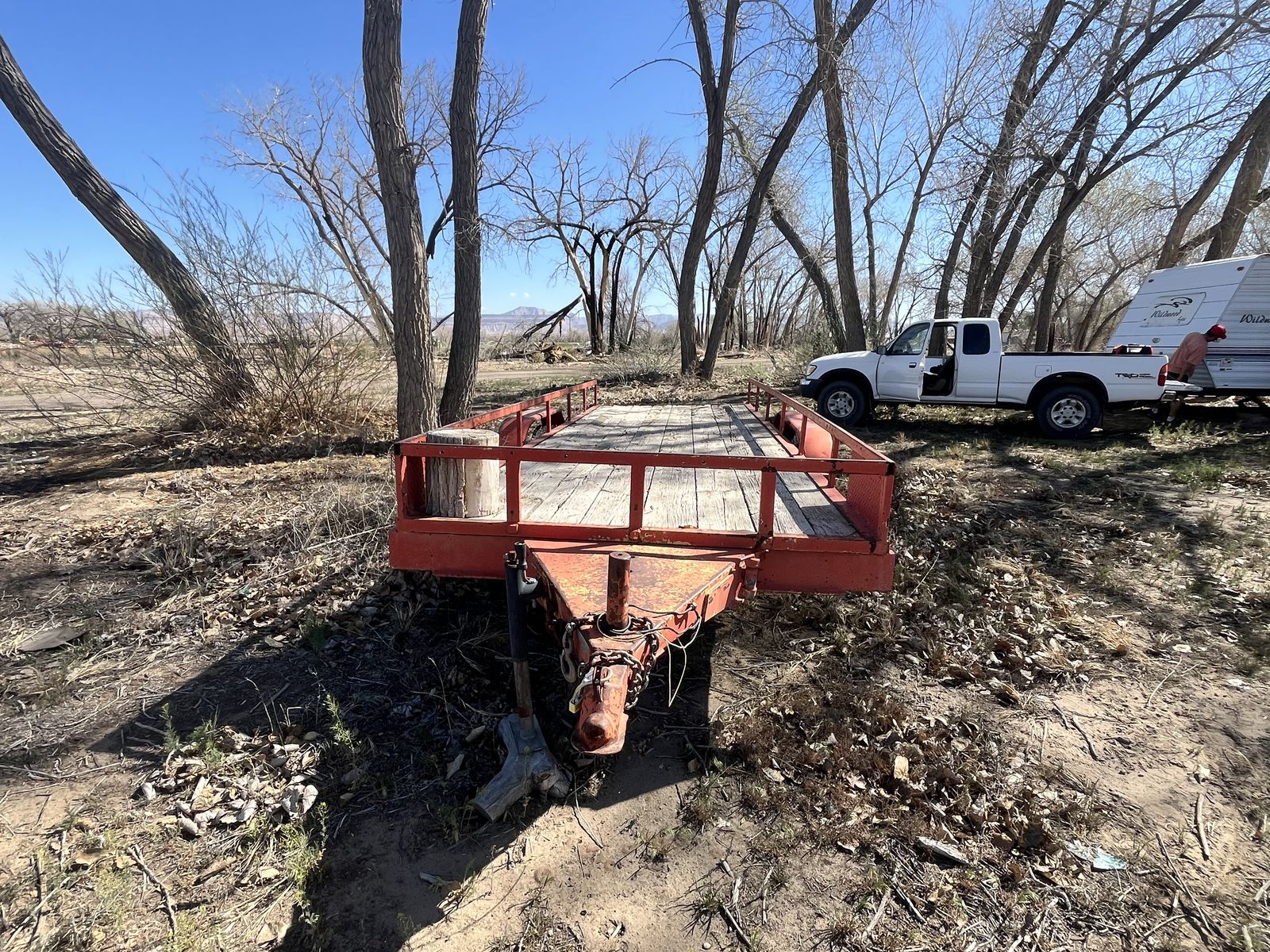 19 x 7 Ft Utility Trailer