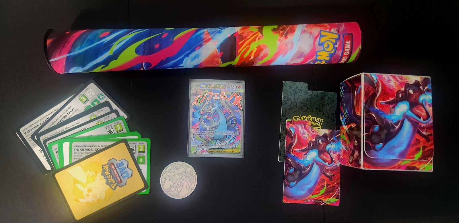 Mega Charizard X ex Pokemon Set