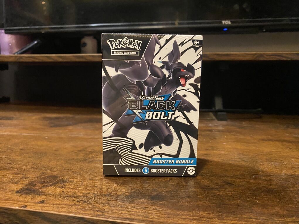 Pokemon Cards Black Bolt Booster Bundle
