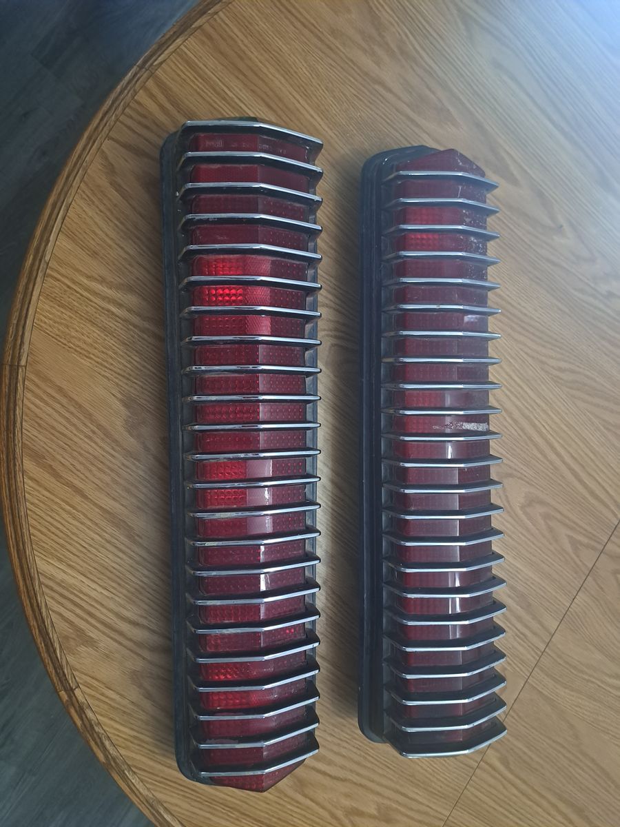 1967 Mercury Cougar Sequential Tail Light Assemblies Pair C7WB-13440-A