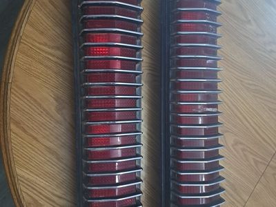 1967 Mercury Cougar Sequential Tail Light Assemblies Pair C7WB-13440-A