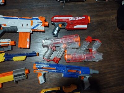 Assortment of Nerf Guns