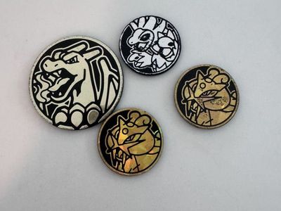Pokemon Collectible Coin Lot
