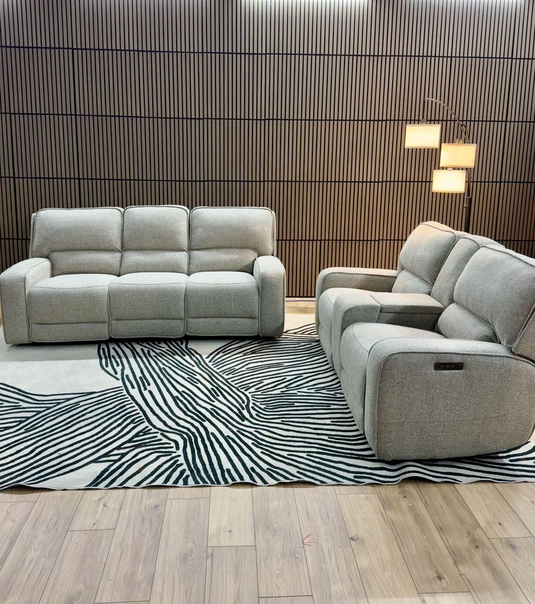 STERLING 238 — DUAL POWER SOFA & LOVESEAT SET