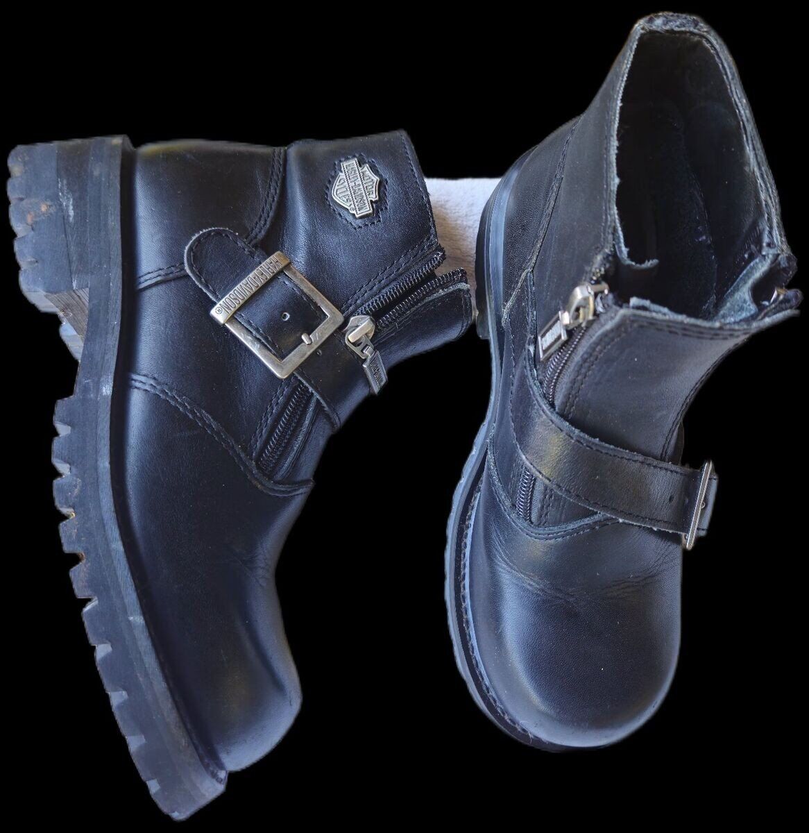 Harley Davidson VTG ANKLE BOOTS