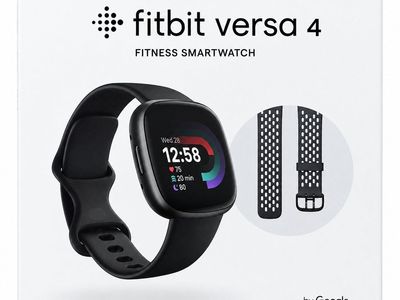Fitbit Versa 4 Fitness Smartwatch with Extra Sport Band Bundle ($189+ retail)