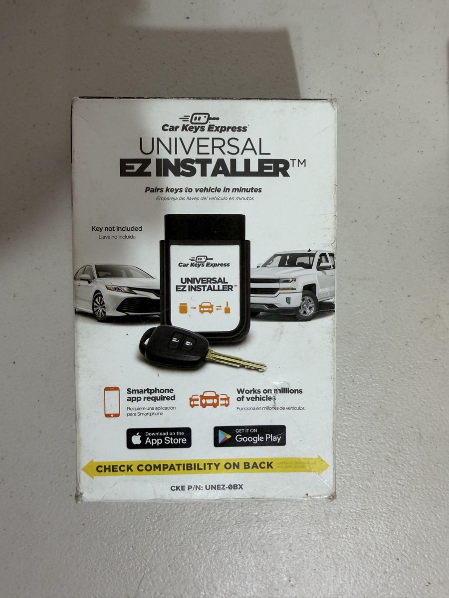 Car Keys Express Universal EZ Installer - Smartphone App Required
