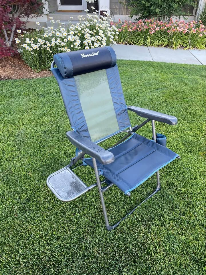 Moosejaw Deluxe Reclining Camp Chair