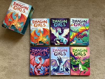 Dragon Girls Series 1-6 box set, by Maddy Mara