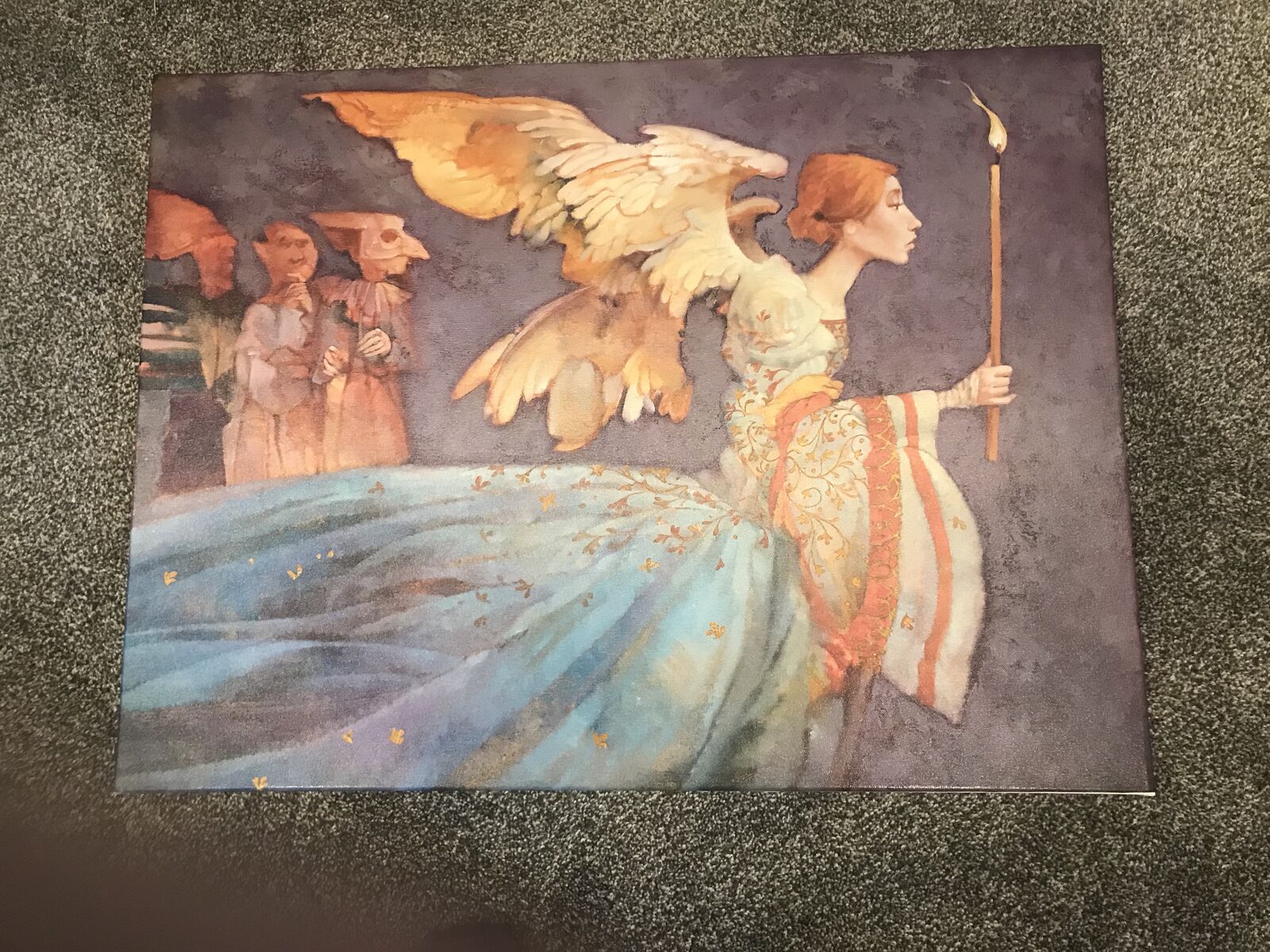 James Christensen "angel" 32"x24" # 1/50